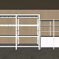 Storage Shelf Storage Room Storage Rack 3d model
