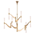 Light Luxury Chandelier 3d model