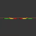 Colorful Decorative Roosters Standing On Wooden Bar For Home Decoration