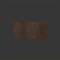 Wooden Table With Two Drawers Four Legs Classic Design Textured Surface