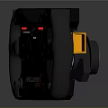 Premium McLaren GT3 Steering Wheel With Entertainment Control Buttons And Carbon Fiber Knobs