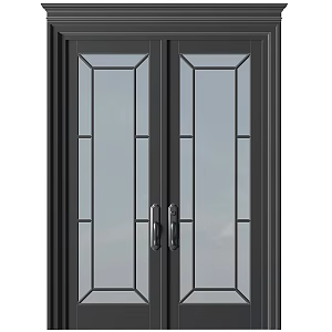 Outdoor Entrance Classic Door 3d model
