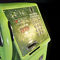 Smart Machine Vintage Green Dancall Payphone With Keypad Coin Slot And Handset