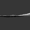 Detailed 3D Square Topographic Terrain Model Showcasing Mountain Ranges And Valleys