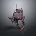 Mech Warrior Mech Soldier Machine Battlearm Mechanical Battlearm Machine Fighter Robot 3d model