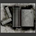 Concrete Pipes In Various Sizes Stacked For Industrial Construction Applications