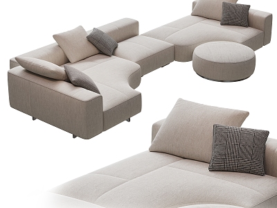 Modern Minotti Multiplayer Sofa model