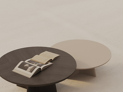 Modern coffee table model