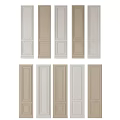 Various Stylish Background Wall Panel Designs In Neutral Tones And Decorative Patterns