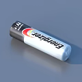 Energizer AA Alkaline Household Batteries in Original Packaging with Scattered Units