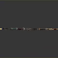 Cold weapons Sword Axe Hook Fork Spear Trident Melee Weapon Military 3d model