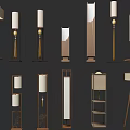 Modern Floor Lamps In Various Styles With Minimalist Design And Metal Frames