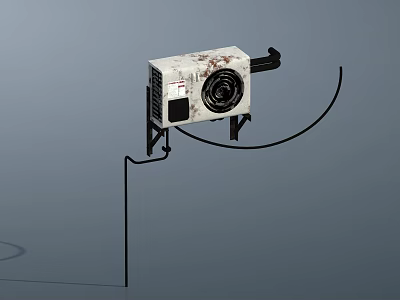 Efficient Air Cooler Fan With Modern Design And Portable Cooling Function 3d model