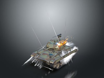 Modern Tanks Military Vehicles model