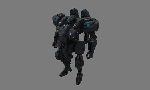 Mecha 3d model