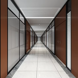 The Modern Corridor 3d model