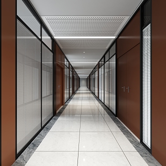 The Modern Corridor 3d model