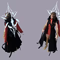 Modern Game Role Game Characters 3d model
