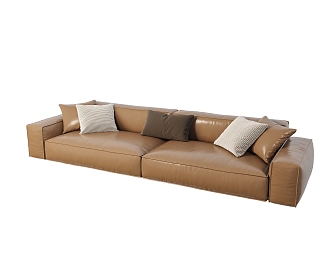 Modern Multiplayer Sofa 3d model