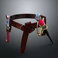 Belt Cowlash Items 3d model