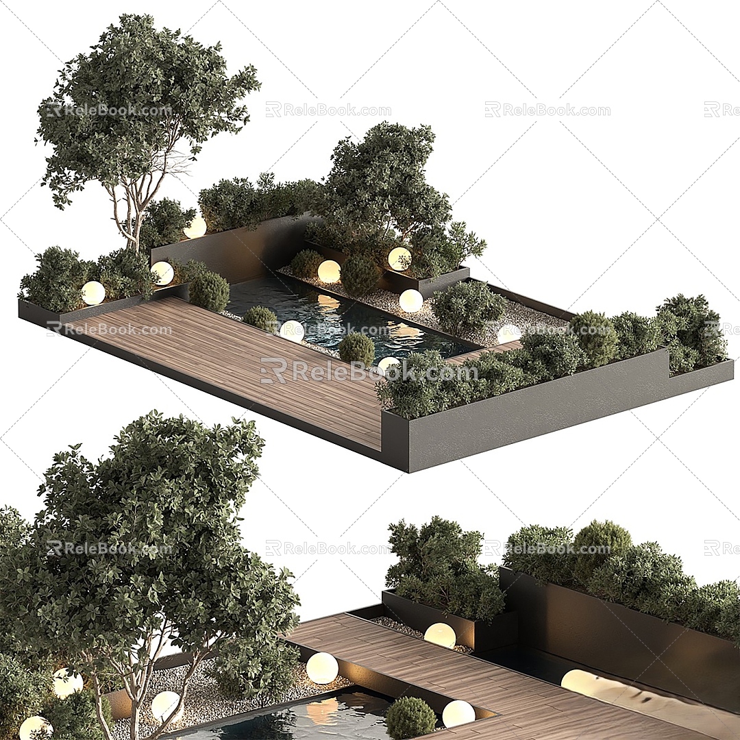 Landscape Furniture 3d model