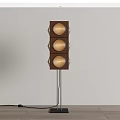 Adai medieval floor lamp combination chandelier wall lamp 3d model