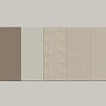 Wall Panels With Light Colors Different Textures Various Finishes Arranged Side By Side 3d model