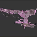 Industrial Heavy Duty Equipment With Metal Platform And Support Structures