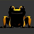 Frog Frog Frog Class Poison Frog Game Frog Reptile Cold Blooded Animal Reptile Class 3d model