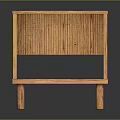 Wooden Entryway Side Cabinet With Open Shelf Natural Wood Tone And Sturdy Legs