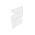 Building Components Featuring Curved And Rectangular Gray Geometric Structural Design Elements