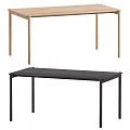 Nordic Simple Dining Table 3d model
