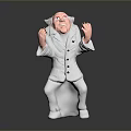 Wise Old Man Old Man Ancient Old Man Ancient Wise Warlock Taoist priest wizard mage 3d model