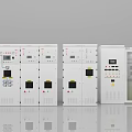 Industrial Electrical Control Panels with Digital Displays and Control Buttons