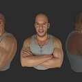 Modern Man Van Diessel Star Characters 3d model