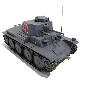 Modern Tanks 3d model