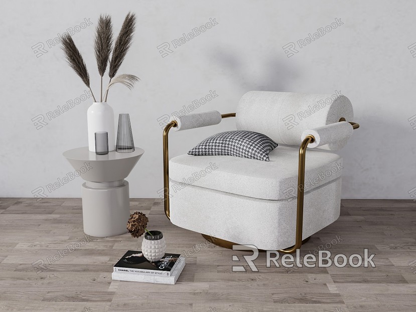 Modern Single Sofa Leisure Chair model