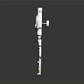 Household Decorative Ornament With White Symmetric Design And Green Bottom Pendant