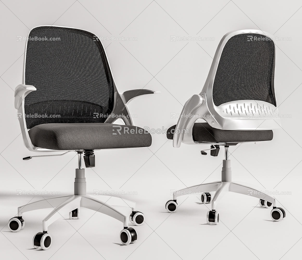 Modern office chair model