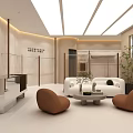 Modern Mall Clothing Store Interior With Mannequins Stylish Displays And Seating Area