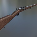 Rifle gun Xia Saibo rifle semi-automatic rifle gun rifle simple model rifle low model low face number rifle game rifle gun M1866 3d model
