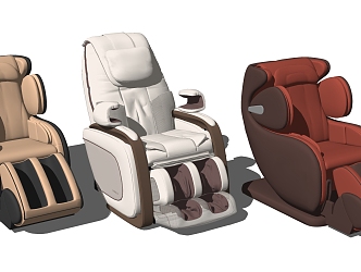 Modern massage chair leisure massage chair combination 3d model