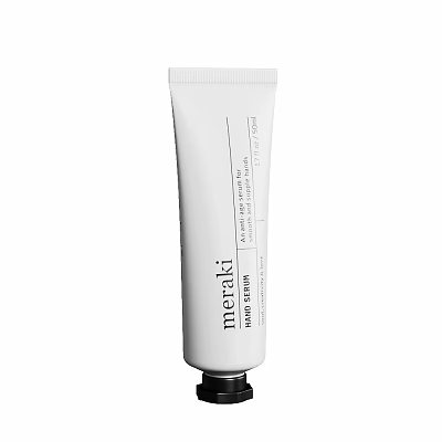 Meraki Premium Face Serum Luxury Cosmetics White Tube Skincare Product For Daily Use 3d model