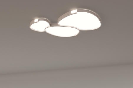 Cloud ceiling lamp 3d model