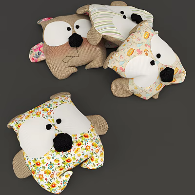 Modern Toys Children's Dolls 3d model Modern Toys Children's Dolls 3d model