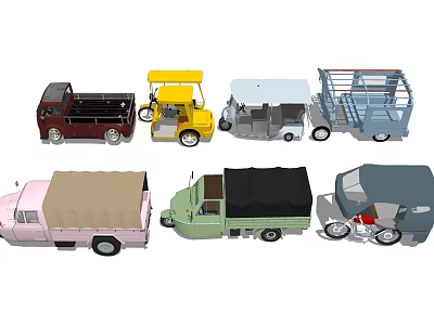 Elegant Classic Motorcycle Designs Featuring Leather Seats And Chrome Accents 3d model