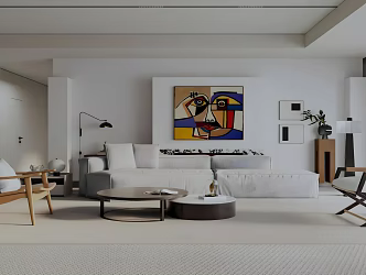 Living room 3d model