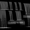 Ornamental Garden Waterfall Features With Various Cascading Designs For Outdoor Decor