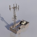 Electric box electric tower 3d model