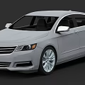 Silver Chevrolet Sedan With Modern Sleek Body And Alloy Wheels
